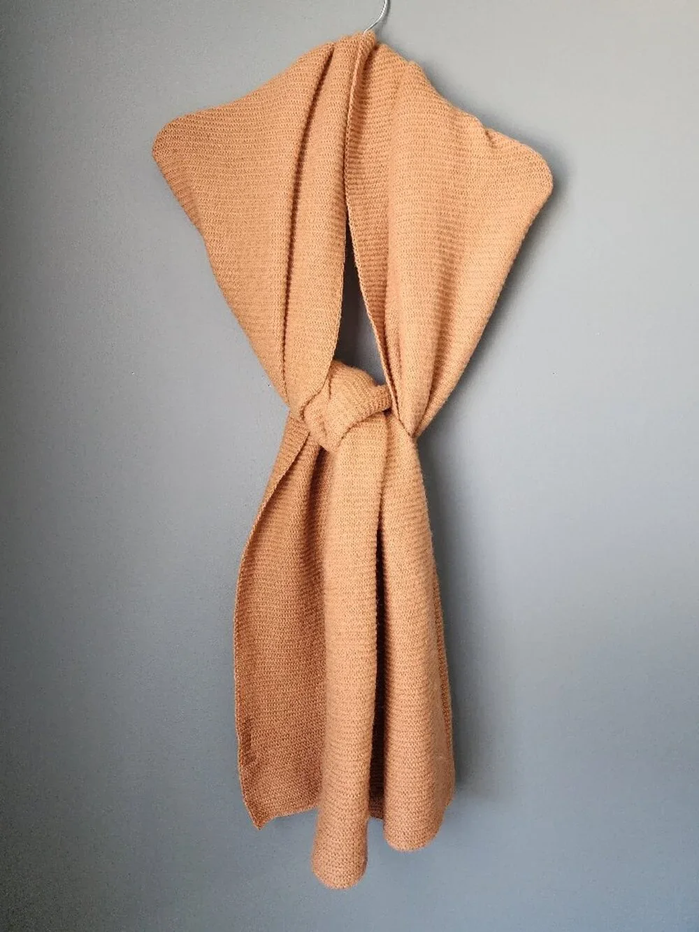 Steve Madden 100% Acrylic Oversized Camel Scarf